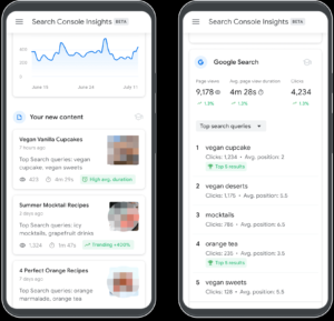 Search Console Insights : nouvelles fonctionnalités pour les propriétés qui ne sont pas liées à Analytics